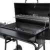 Royal Gourmet CC2036F 1200 Sq. In. for Large Event Gathering 33.07-in W Black Barrel Charcoal Grill