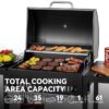 Royal Gourmet CD1824ET 22.05-in W Black Cart Charcoal Grill