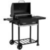 Royal Gourmet CD1824ET 22.05-in W Black Cart Charcoal Grill