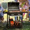 Royal Gourmet CD1824ET 22.05-in W Black Cart Charcoal Grill