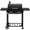 Royal Gourmet CD1824ET 22.05-in W Black Cart Charcoal Grill