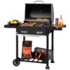 Royal Gourmet CD1824ET 22.05-in W Black Cart Charcoal Grill