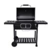 Royal Gourmet CD2030AC 28.35-in W Black Cart Charcoal Grill