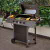 Royal Gourmet GA4401T Black and Gray 4 -Burner Liquid Propane Gas Grill