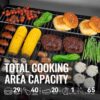 Royal Gourmet GA4401T Black and Gray 4 -Burner Liquid Propane Gas Grill