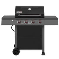 Royal Gourmet GA4401T Black and Gray 4 -Burner Liquid Propane Gas Grill