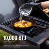 Royal Gourmet GA5404G Cabinet Style Gray 5 -Burner Liquid Propane Gas Grill 1 -Side Burner