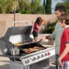 Royal Gourmet GA5404G Cabinet Style Gray 5 -Burner Liquid Propane Gas Grill 1 -Side Burner