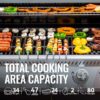 Royal Gourmet GA5404G Cabinet Style Gray 5 -Burner Liquid Propane Gas Grill 1 -Side Burner