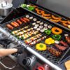 Royal Gourmet GA5404G Cabinet Style Gray 5 -Burner Liquid Propane Gas Grill 1 -Side Burner