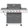 Royal Gourmet GA5404G Cabinet Style Gray 5 -Burner Liquid Propane Gas Grill 1 -Side Burner