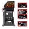 Royal Gourmet GA5404H Cabinet Style Black 5 -Burner Liquid Propane Gas Grill 1 -Side Burner