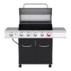 Royal Gourmet GA5404H Cabinet Style Black 5 -Burner Liquid Propane Gas Grill 1 -Side Burner