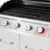 Royal Gourmet GA5404S Cabinet Style Silver 5 -Burner Liquid Propane Gas Grill 1 -Side Burner