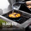 Royal Gourmet GA5404S Cabinet Style Silver 5 -Burner Liquid Propane Gas Grill 1 -Side Burner