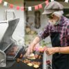 Royal Gourmet GA5404S Cabinet Style Silver 5 -Burner Liquid Propane Gas Grill 1 -Side Burner