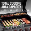 Royal Gourmet GA5407H Cabinet Style Black 5 -Burner Liquid Propane Gas Grill 1 -Side Burner