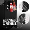 Royal Gourmet GA5407H Cabinet Style Black 5 -Burner Liquid Propane Gas Grill 1 -Side Burner