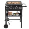 Royal Gourmet GB2000N 23-Inch Gas Griddle 2 -Burner Liquid propane Flat Top Grill