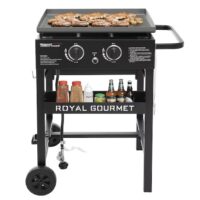 Royal Gourmet GB2000N 23-Inch Gas Griddle 2 -Burner Liquid propane Flat Top Grill