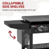 Royal Gourmet GB3000H 28'' Griddle with Folding Side Shelves 3 -Burner Liquid propane Flat Top Grill