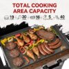 Royal Gourmet GB3000PY Gas Griddle with Hood 3 -Burner Liquid propane Flat Top Grill