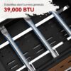 Royal Gourmet GB3000PY Gas Griddle with Hood 3 -Burner Liquid propane Flat Top Grill
