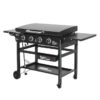 Royal Gourmet GB4000P 35'' Griddle with Hood 4 -Burner Liquid propane Flat Top Grill