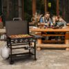Royal Gourmet GB4000P 35'' Griddle with Hood 4 -Burner Liquid propane Flat Top Grill