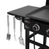 Royal Gourmet GB4000P 35'' Griddle with Hood 4 -Burner Liquid propane Flat Top Grill