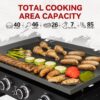 Royal Gourmet GB4001B-N 35'' Griddle with Folding Side Shelves 4 -Burner Liquid propane Flat Top Grill Royal Gourmet GB4001B-N 35'' Griddle with Folding Side Shelves 4 -Burner Liquid propane Flat Top Grill