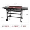Royal Gourmet GB4001B-N 35'' Griddle with Folding Side Shelves 4 -Burner Liquid propane Flat Top Grill Royal Gourmet GB4001B-N 35'' Griddle with Folding Side Shelves 4 -Burner Liquid propane Flat Top Grill