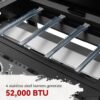 Royal Gourmet GB4005 4 -Burner Liquid propane Flat Top Grill