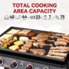 Royal Gourmet GB4005 4 -Burner Liquid propane Flat Top Grill
