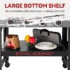 Royal Gourmet GB4005 4 -Burner Liquid propane Flat Top Grill