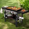 Royal Gourmet GB4005 4 -Burner Liquid propane Flat Top Grill