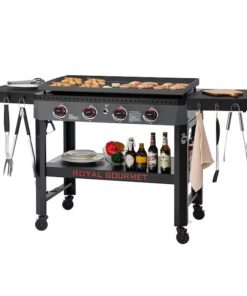 Royal Gourmet GB4005 4 -Burner Liquid propane Flat Top Grill