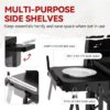 Royal Gourmet GB4007P 34'' Griddle with Hood 4 -Burner Liquid propane Flat Top Grill