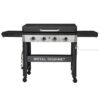 Royal Gourmet GB4007P 34'' Griddle with Hood 4 -Burner Liquid propane Flat Top Grill