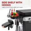 Royal Gourmet GB4008T 34'' Griddle with Foldable Pull-Out Side Table 4 -Burner Liquid propane Flat Top Grill Royal Gourmet GB4008T 34'' Griddle with Foldable Pull-Out Side Table 4 -Burner Liquid propane Flat Top Grill