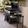 Royal Gourmet GB4008T 34'' Griddle with Foldable Pull-Out Side Table 4 -Burner Liquid propane Flat Top Grill Royal Gourmet GB4008T 34'' Griddle with Foldable Pull-Out Side Table 4 -Burner Liquid propane Flat Top Grill