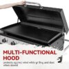 Royal Gourmet GB4008T 34'' Griddle with Foldable Pull-Out Side Table 4 -Burner Liquid propane Flat Top Grill Royal Gourmet GB4008T 34'' Griddle with Foldable Pull-Out Side Table 4 -Burner Liquid propane Flat Top Grill