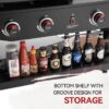 Royal Gourmet GD405A Grill and Griddle Combo 4 -Burner Liquid propane Flat Top Grill