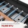 Royal Gourmet GD601Y Gas Grill and Griddle Combo 6 -Burner Liquid propane Flat Top Grill
