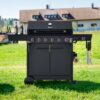 Royal Gourmet GE6001H Black 6 -Burner Liquid Propane Gas Grill 1 -Side Burner