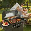 Royal Gourmet GE6001H Black 6 -Burner Liquid Propane Gas Grill 1 -Side Burner