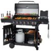 Royal Gourmet GE6001H Black 6 -Burner Liquid Propane Gas Grill 1 -Side Burner