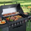 Royal Gourmet GE6001H Black 6 -Burner Liquid Propane Gas Grill 1 -Side Burner