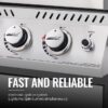 Royal Gourmet GG3001S Cabinet Style Stainless steel 3 -Burner Liquid Propane Gas Grill
