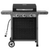 Royal Gourmet GL3001 Pegboard Series Black 3 -Burner Liquid Propane Gas Grill